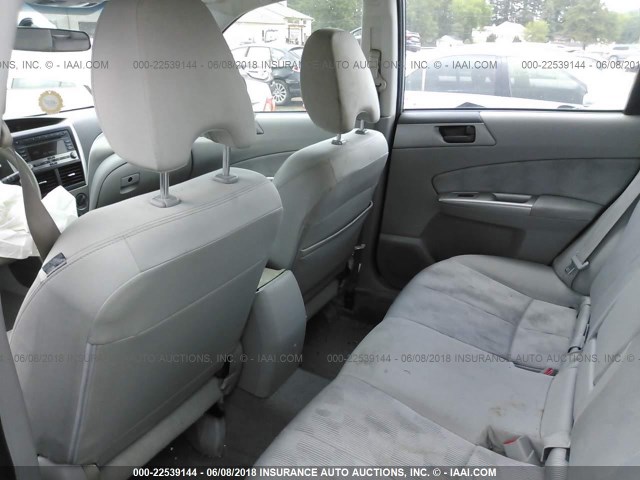 JF2SH6BC9AH909547 - 2010 SUBARU FORESTER XS Gümüş foto 8