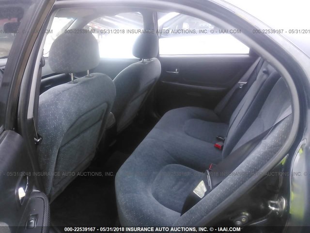 KMHWF25S12A707292 - 2002 HYUNDAI SONATA GL BLACK photo 8