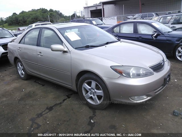 4T1BE32K74U898388 - 2004 TOYOTA CAMRY LE/XLE/SE ოქროსფერი ფოტო 1