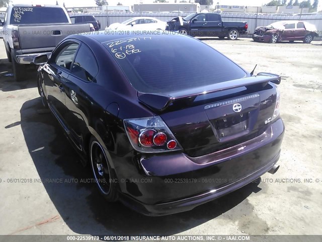 JTKDE167X80271455 - 2008 TOYOTA SCION TC 勃艮第红 照片 3