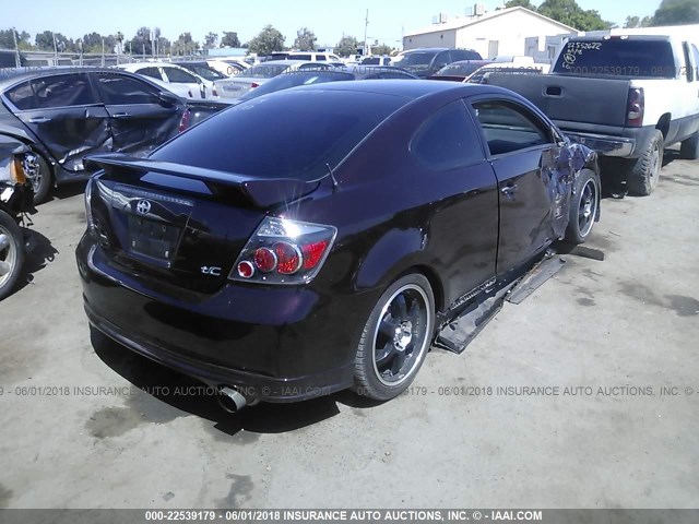 JTKDE167X80271455 - 2008 TOYOTA SCION TC 勃艮第红 照片 4