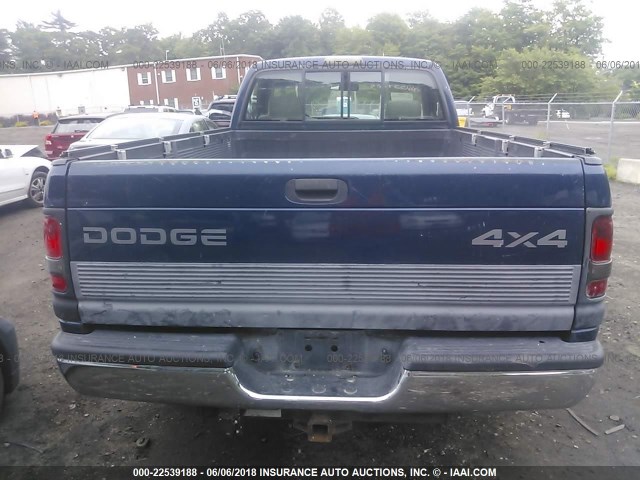 1B7HF16Z6RS584743 - 1994 DODGE RAM 1500 BLUE photo 8