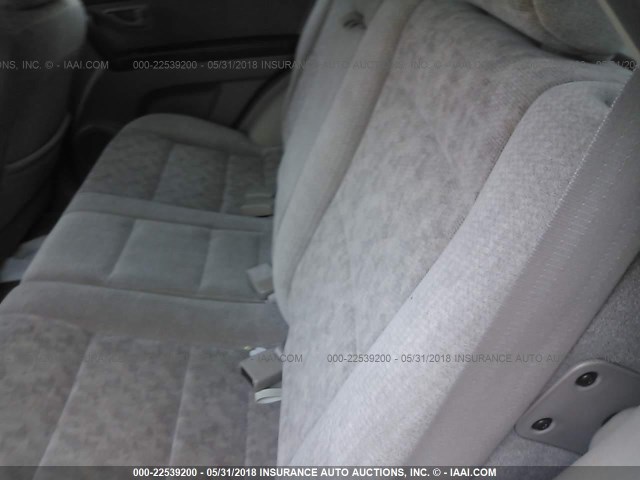 KNDJC733335095588 - 2003 KIA SORENTO EX/LX GOLD photo 8