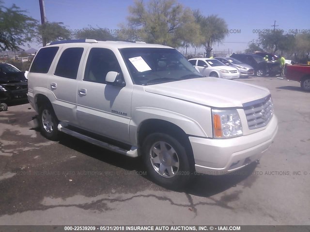 1GYEK63N22R238094 - 2002 CADILLAC ESCALADE LUXURY WHITE photo 1