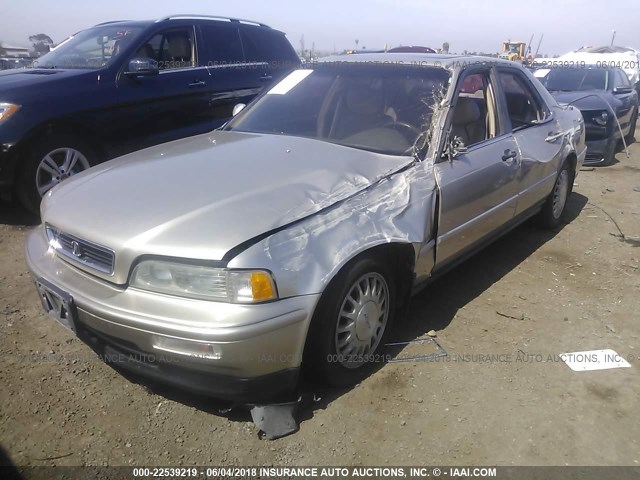 JH4KA7655PC015604 - 1993 ACURA LEGEND L GOLD photo 2