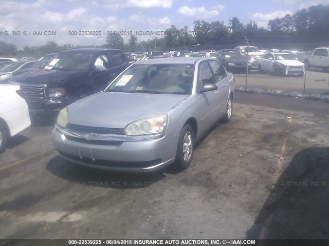 1G1ZT52804F113991 - 2004 CHEVROLET MALIBU LS SILVER photo 2