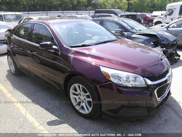 1G11C5SL0FF330395 - 2015 CHEVROLET MALIBU 1LT BURGUNDY photo 1