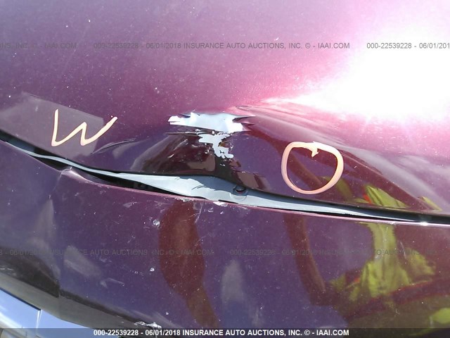 1G11C5SL0FF330395 - 2015 CHEVROLET MALIBU 1LT 勃艮第红 照片 10