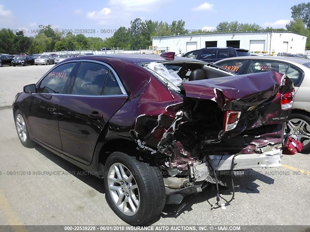 1G11C5SL0FF330395 - 2015 CHEVROLET MALIBU 1LT 勃艮第红 照片 3