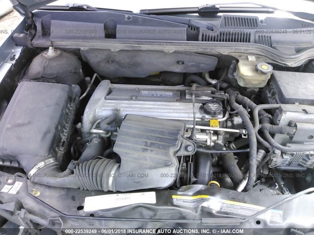 1G8AJ52F93Z135262 - 2003 SATURN ION LEVEL 2 Light Blue photo 10