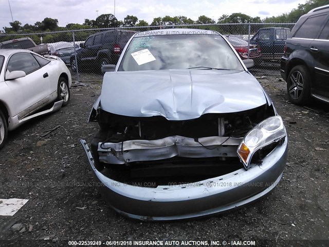 1G8AJ52F93Z135262 - 2003 SATURN ION LEVEL 2 Light Blue photo 6