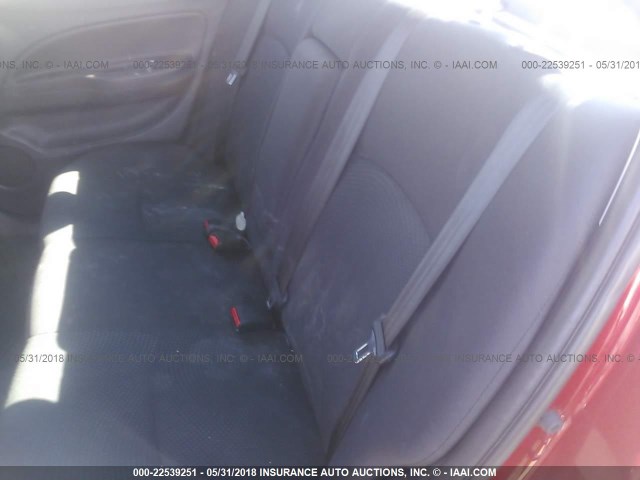 ML32F3FJ5HHF19752 - 2017 MITSUBISHI MIRAGE G4 ES წითელი ფოტო 8