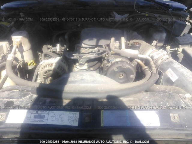 1GCCS19W128124321 - 2002 CHEVROLET S TRUCK S10 GOLD photo 10