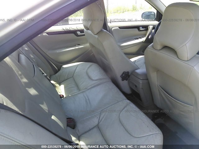 YV1RS61T142377213 - 2004 VOLVO S60 SILVER photo 8