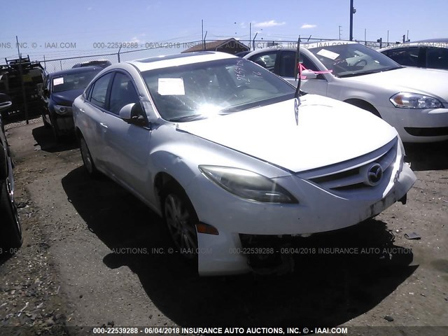 1YVHZ8CH1B5M13277 - 2011 MAZDA 6 I WHITE photo 1