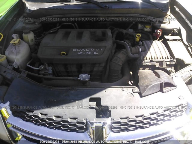 1B3BD4FB8BN579467 - 2011 DODGE AVENGER EXPRESS 黑色 照片 10