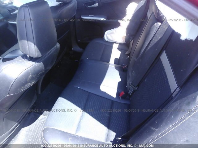 4T1BF1FK3EU870276 - 2014 TOYOTA CAMRY L/SE/LE/XLE 红色 照片 8