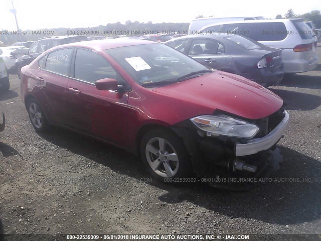 1C3CDFFA0GD816234 - 2016 DODGE DART SXT SPORT RED photo 1