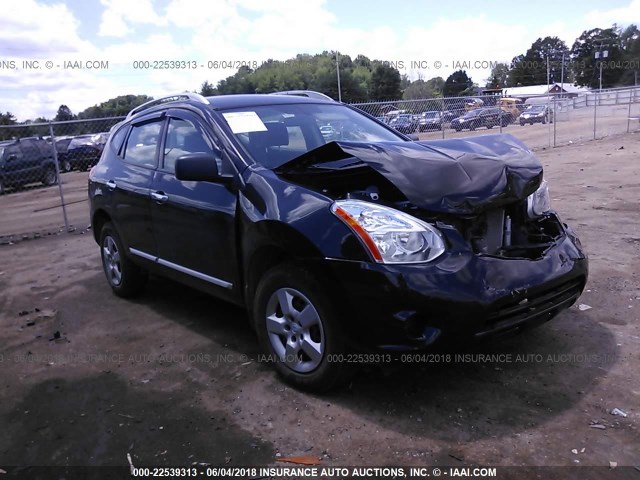 JN8AS5MV2FW260881 - 2015 NISSAN ROGUE SELECT S BLACK photo 1