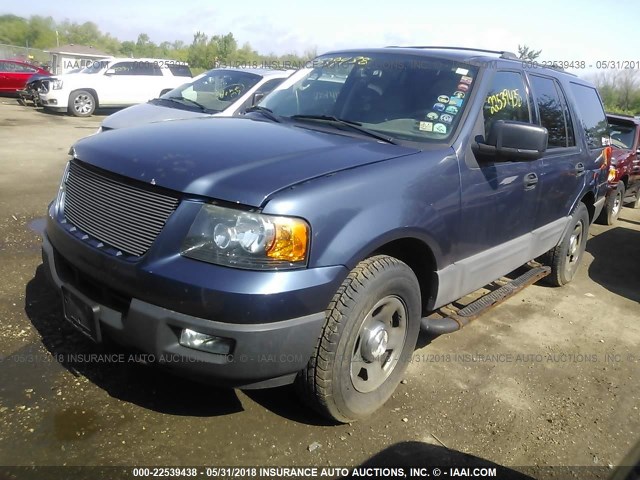 1FMPU16LX4LB42267 - 2004 FORD EXPEDITION XLT 蓝色 照片 2