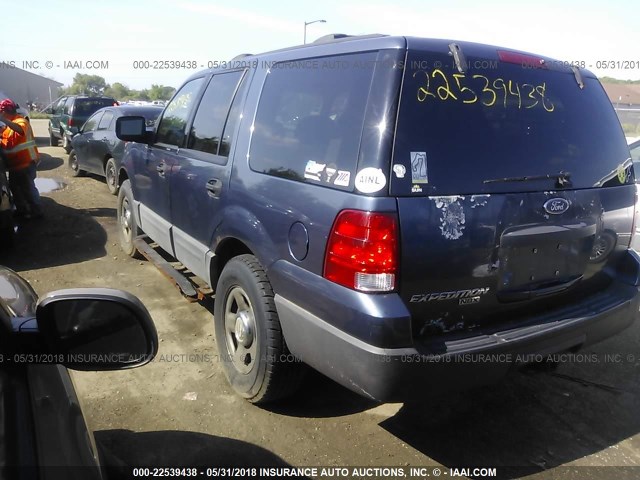 1FMPU16LX4LB42267 - 2004 FORD EXPEDITION XLT 蓝色 照片 3