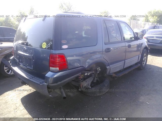 1FMPU16LX4LB42267 - 2004 FORD EXPEDITION XLT 蓝色 照片 4