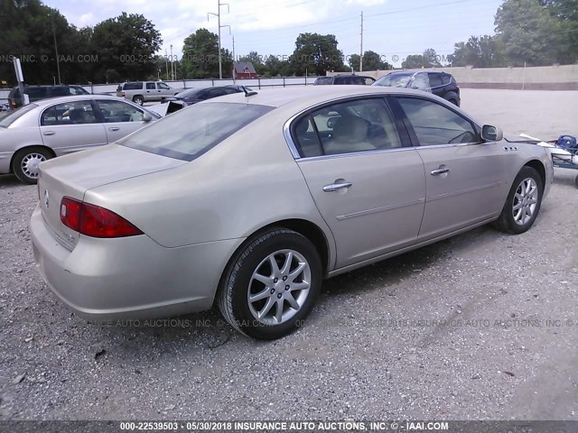 1G4HD57248U176464 - 2008 BUICK LUCERNE CXL GOLD photo 4