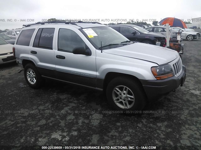 1J4GW48S74C363176 - 2004 JEEP GRAND CHEROKEE LAREDO/COLUMBIA/FREEDOM SILVER photo 1