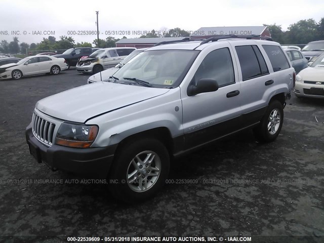 1J4GW48S74C363176 - 2004 JEEP GRAND CHEROKEE LAREDO/COLUMBIA/FREEDOM 银色 照片 2