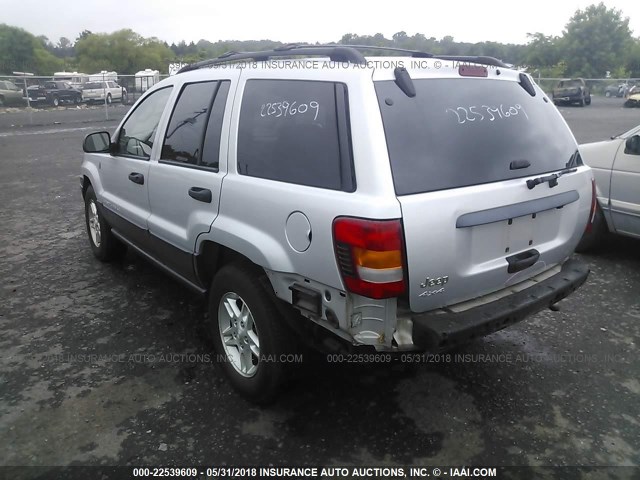 1J4GW48S74C363176 - 2004 JEEP GRAND CHEROKEE LAREDO/COLUMBIA/FREEDOM 银色 照片 3