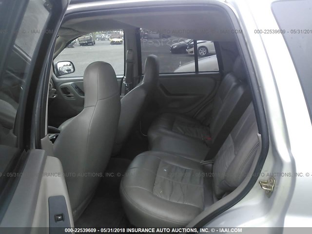 1J4GW48S74C363176 - 2004 JEEP GRAND CHEROKEE LAREDO/COLUMBIA/FREEDOM 银色 照片 8