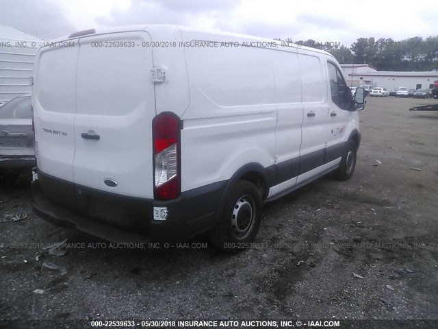 1FTYE1ZM1HKA20063 - 2017 FORD TRANSIT T-150 WHITE photo 4