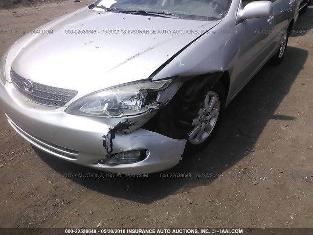 4T1BF30K83U059574 - 2003 TOYOTA CAMRY LE/XLE/SE ნაცრისფერი ფოტო 6