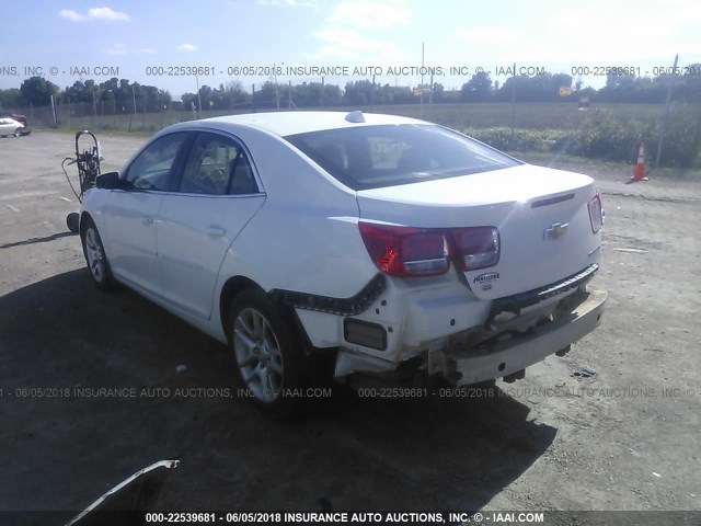 1G11C5SL3EF251933 - 2014 CHEVROLET MALIBU 1LT WHITE photo 3