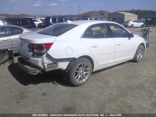 1G11C5SL3EF251933 - 2014 CHEVROLET MALIBU 1LT WHITE photo 4