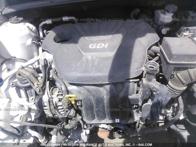 KNDJT2A58D7485566 - 2013 KIA SOUL SILVER photo 10