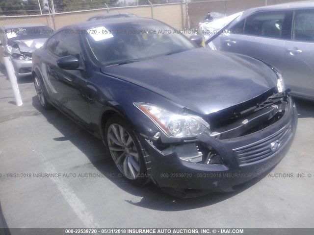 JNKCV64E29M604421 - 2009 INFINITI G37 JOURNEY/SPORT BLUE photo 1