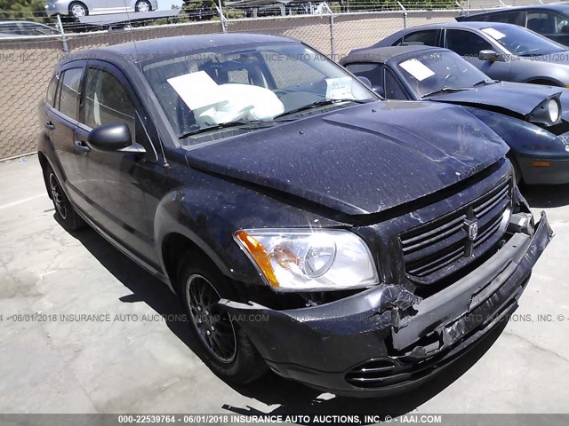 1B3HB28A99D174968 - 2009 DODGE CALIBER SE BLACK photo 1