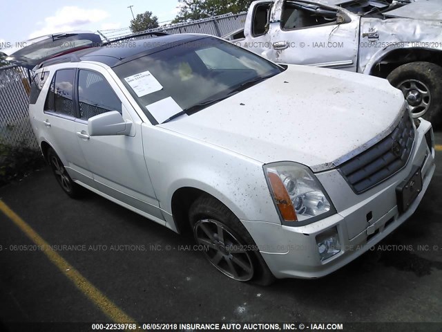 1GYEE63A140148575 - 2004 CADILLAC SRX WHITE photo 1