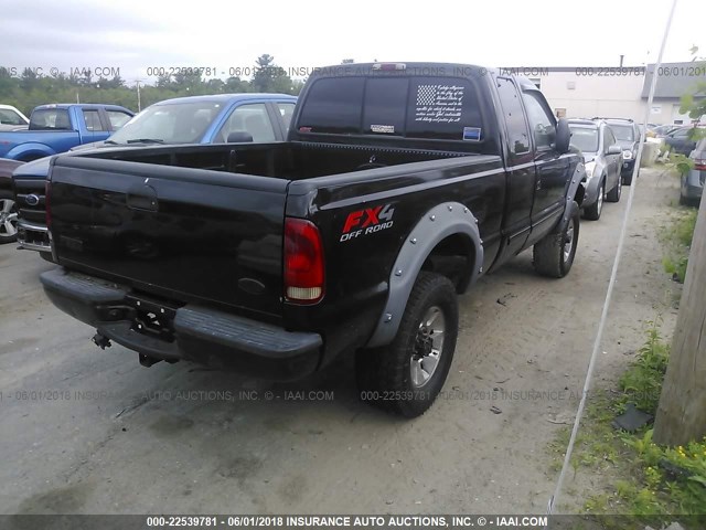 1FTSX31F03EA58982 - 2003 FORD F350 SRW SUPER DUTY BLACK photo 4