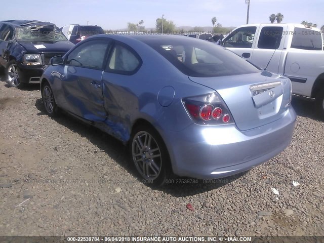 JTKDE167980259247 - 2008 TOYOTA SCION TC 蓝色 照片 3