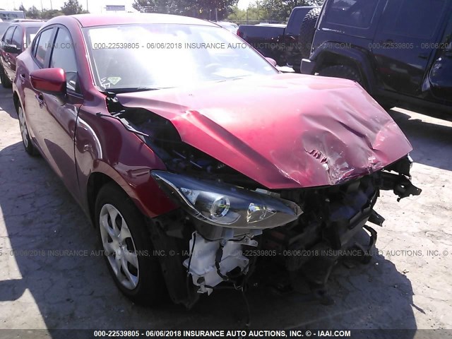 3MZBM1U77FM233516 - 2015 MAZDA 3 SPORT RED photo 1