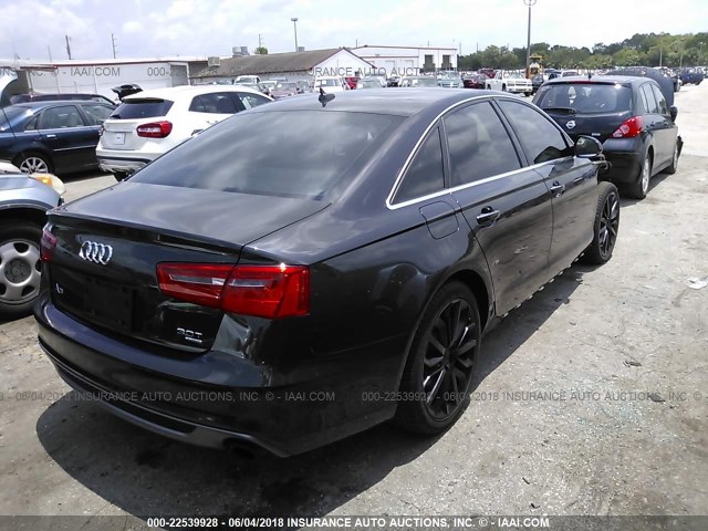 WAUHGAFC5DN091231 - 2013 AUDI A6 PRESTIGE Boz foto 4