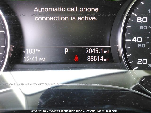 WAUHGAFC5DN091231 - 2013 AUDI A6 PRESTIGE Boz foto 7