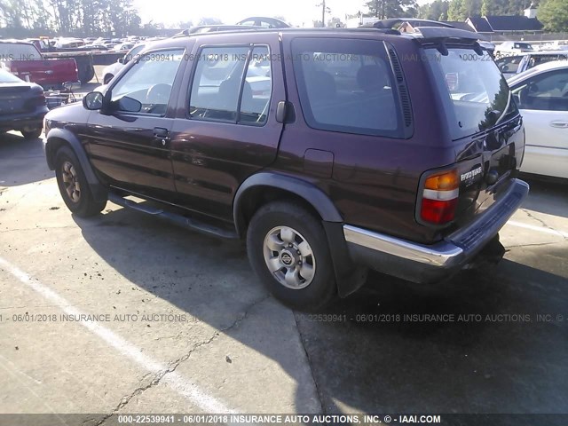 JN8AR05S3WW266126 - 1998 NISSAN PATHFINDER XE/LE BURGUNDY photo 3