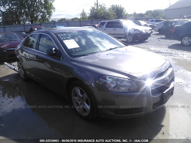 1G1ZA5EU5BF252378 - 2011 CHEVROLET MALIBU LS 棕色 照片 1
