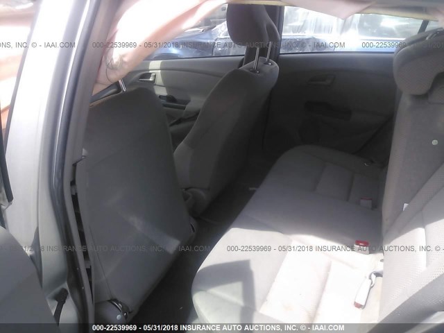 JHMZE2H58AS014074 - 2010 HONDA INSIGHT LX SILVER photo 8