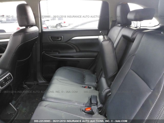 5TDZKRFH3FS111232 - 2015 TOYOTA HIGHLANDER LE/LE PLUS 栗色 照片 8