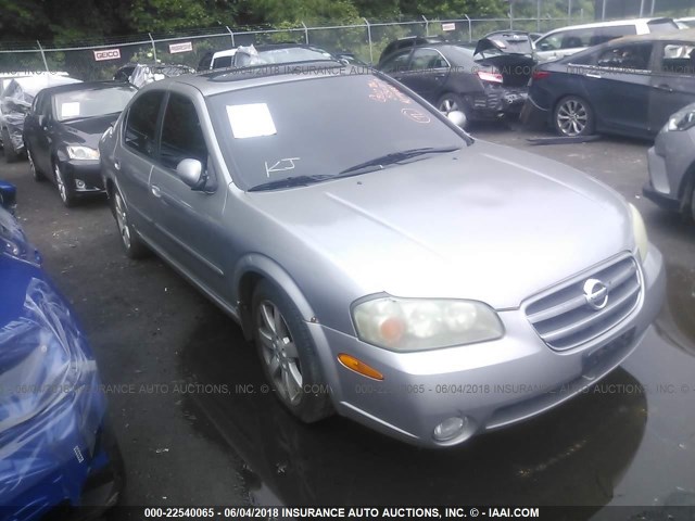 JN1DA31A72T319374 - 2002 NISSAN MAXIMA GLE/SE GRAY photo 1