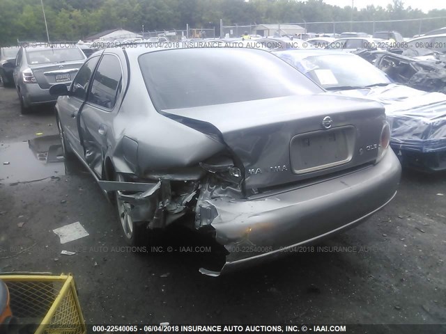 JN1DA31A72T319374 - 2002 NISSAN MAXIMA GLE/SE GRAY photo 6